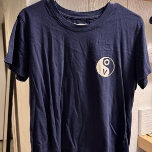 Outdoor Voices Dark Blue Short Sleeve Tee